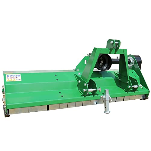 68" Tractor Heavy Duty Flail Mower 3 Point Mowing Attachment Farm Equipment