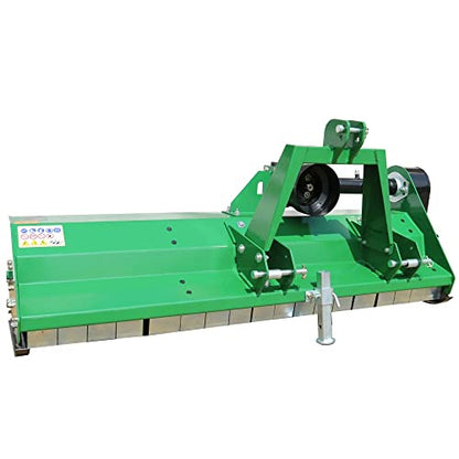68" Tractor Heavy Duty Flail Mower 3 Point Mowing Attachment Farm Equipment