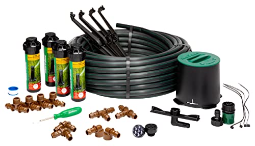 Rain Bird 32HE Professional Pop-Up Sprinkler, Click-N-Go - style: Pro Rotor In-Ground Sprinkler System Kit