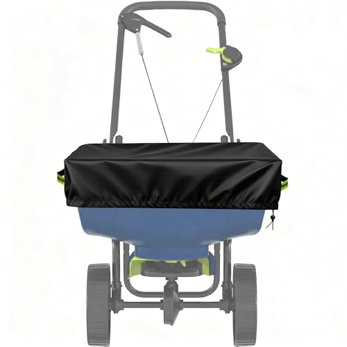 Broadcast Spreader Cover - 600D Waterproof, Fits 85-100lb Hopper, 26x26x10