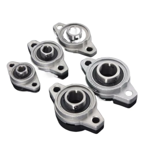 8/10/12/15/17mm Inner Diameter zinc Alloy Seated Flange Bearing Kfl Series(KFL003-17mm) - size: KFL003-17mm