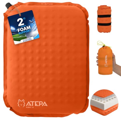 ATEPA Inflatable Seat Cushion - color: 1 Pack - Orange