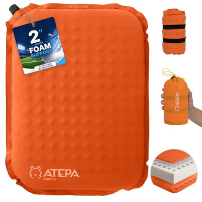 ATEPA Inflatable Seat Cushion - color: 1 Pack - Orange
