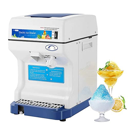 VIVOHOME Electric Ice Crusher Shaver 265lbs/hr Blue