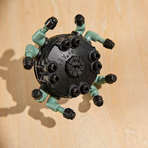 Orbit 69000D Drip Irrigation 4-Port Manifold with Flow Control - size: 8 Port, style: Adjustable Flow