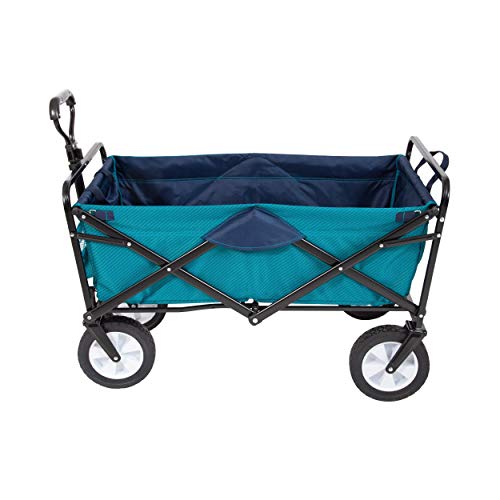 Mac Sports Collapsible Folding Outdoor Utility Wagon, Pink - color: Pink