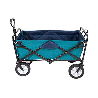 Mac Sports Collapsible Folding Outdoor Utility Wagon, Pink - color: Pink