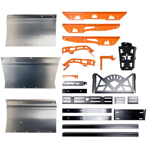 SNOWSQUATCH Aluminum ATV Snow Plow 48-60 Inch Adjustable Blade Mount Kit