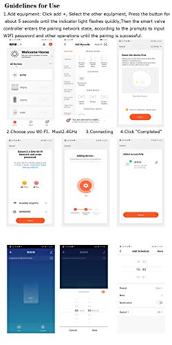 Motorized Smart Valve Actuator (Valve Sold Separately) WiFi & Bluetooth Electric Water Shutoff Controller Robot Automatically, Tuya Smart & Smart Life App Control, Work with Alexa, No Hub Required
