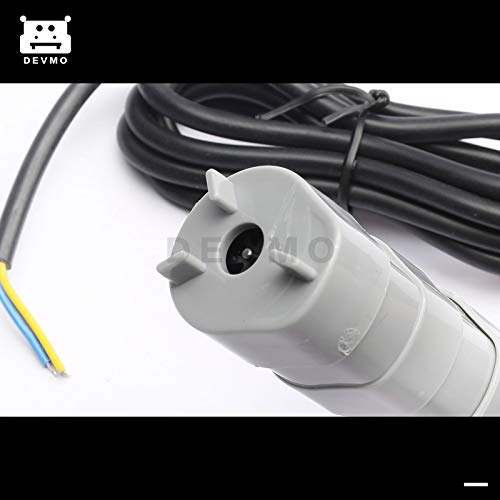 DEVMO 12V DC 1.2A Micro Submersible Motor Water Pump 5M 14L/Min 600L/H 6-15V Useful