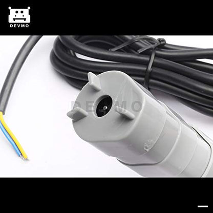 DEVMO 12V DC 1.2A Micro Submersible Motor Water Pump 5M 14L/Min 600L/H 6-15V Useful