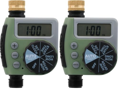 Orbit 62056 One Outlet Single-Dial Hose Faucet Timer (Pack of 2) - size: Single (Pack of 2)