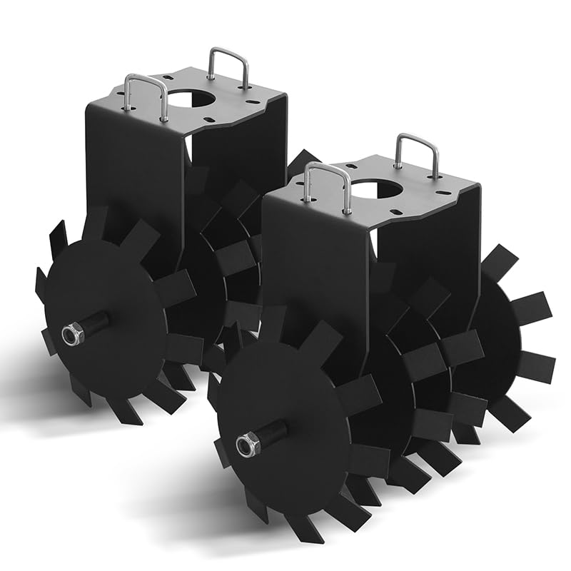 2 Pack Tractor Disc Plow Harrow, 2'' Receiver Mount