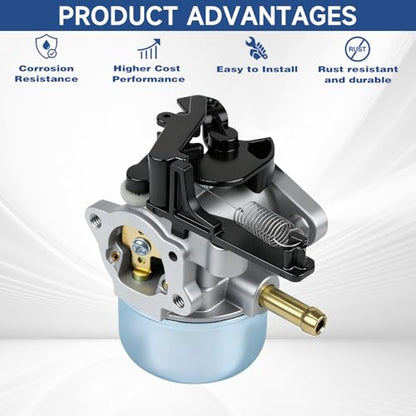 Carburetor Kit with Nozzle for troy bilt pressure washer7.75 Hp 8.75 Hp 8.5Hp 190CC, Replaces for Briggs and Stratton 2700 3100PSI 796608 591137 590948 594287 799248