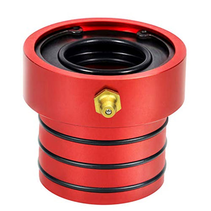 Axle Tube Seal Pair MG21103 Front Outer Axle Seals Dana 30/44 for Jeep JKUR Jeep Wrangler YJ JK TJ XJ ZJ MJ 2PCS-Red - color: red