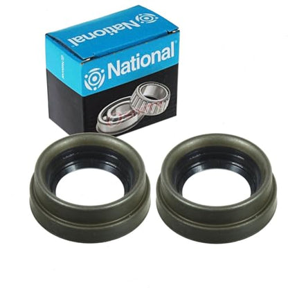 2 pc National Front Axle Shaft Seals compatible with Jeep Wrangler 2007-18