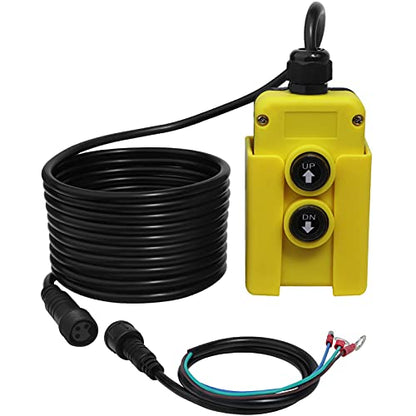 3 Wire Dump Trailer Remote Control Switch 12v DC Hydraulic Pump Power Unit