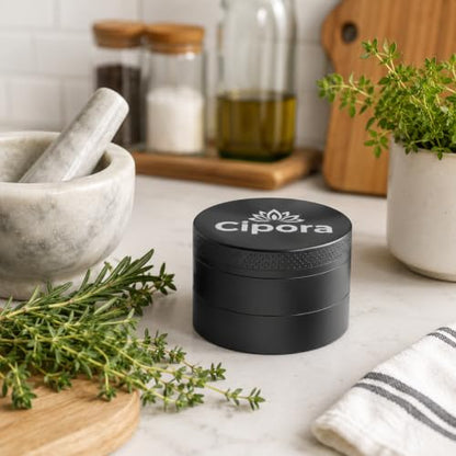 2.5" Manual Grinder (Black) - color: Matte Black