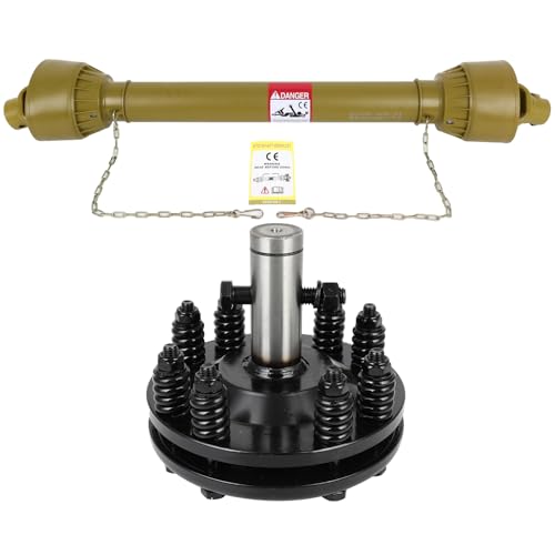 OCPTY pto Drive Shaft 1-3/8" PTO, 6 Spline Both Ends PTO Driveline Shaft