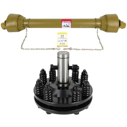 ECCPP 68.7"-42.126", pto Drive Shaft 1-3/8" PTO Drive Shaft