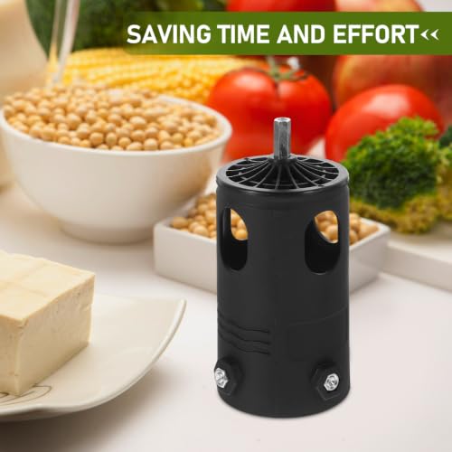 FAVOMOTO Automatic Corn Peeler Stripper Portable Small Household Corn Sheller Thresher Tool for Fast Kernel Removal and Cob Separation in Kitchen Use