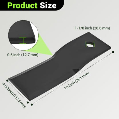 Brush Hog Cutter Blade Fit for Top Cat AGT HFRC72 HDRC-72 HDBC-72W