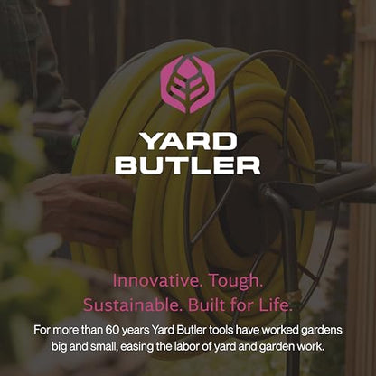 Yard Butler Hose Reel, 180 Degree Swivel, Wall Mount, 100-Foot Hose - size: Medium