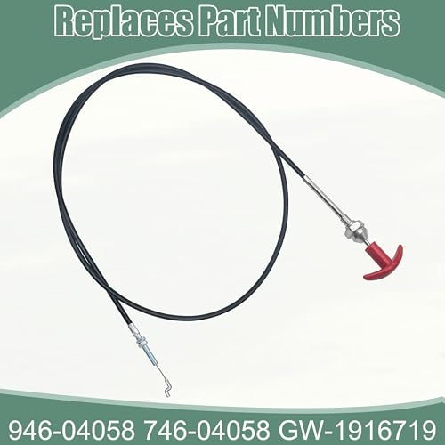 AOTWD 946-04058 Reverse Clutch Cable Fits MTD Troy Bilt Bronco
