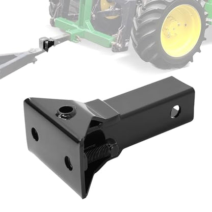Steel Sleeve Hitch Adapter 2 Inch Receiver for 3 Point Hitch Sub Compact Tractor Category 1 Quick Connect Towing Attachment