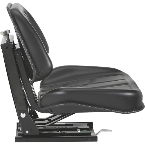 Black Talon Suspension Tractor Seat - Black, Model Number 512