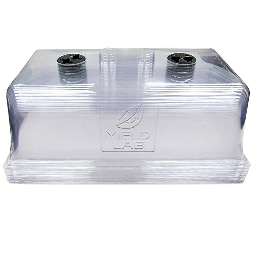 7 Inch Clone Dome - 10 Pack Humidity Vented Domes - Plant Growing - color: Clear, size: 10-Pack