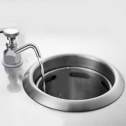 Dipper Well Dippers Faucet Sink Stainless Steel