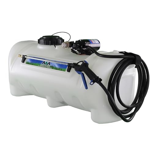 Master Mfg 25-Gallon Deluxe UTV & ATV Spot Sprayer - 2.2GPM, 70PSI Max for Fertilizer, Weed & Pest