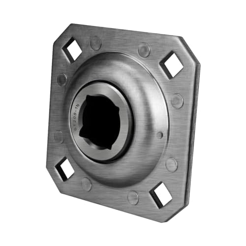 ST208-1N Disc Harrow Bearing 1" Square Flange for Farm Equipment