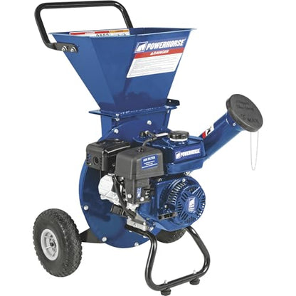 Powerhorse 3-in-1 Wood Chipper/Shredder, 3in. Chipping Capacity