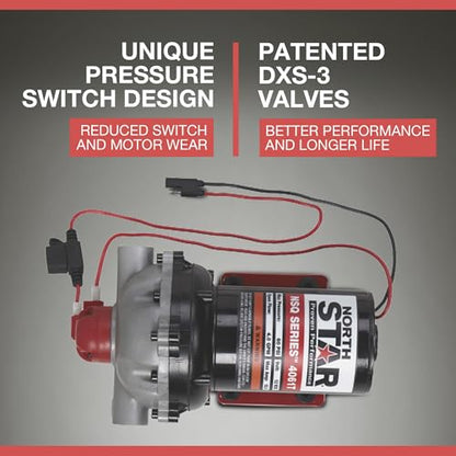 NorthStar NSQ 12V On-Demand Sprayer Diaphragm Pump, 4 GPM