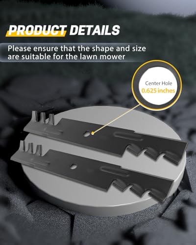 OCPTY 32 inch Deck Mower Blades for Ariens 00273000, for Exmark 1-323515