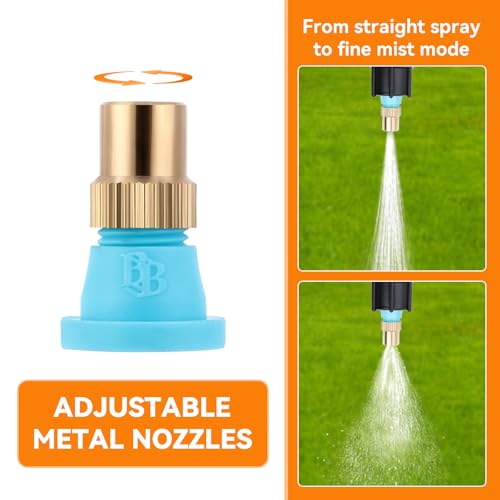 6-Nozzle Poly Boom Wand with 3/8" Brass Fitting, 7.5 Ft. ATV sprayer Boom, Wide-Coverage Agricultural & Lawn Spray Attachment for Tractors/UTVs (Fiberglass Wand) - style: Fiberglass Wand