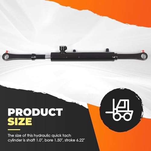 Hydraulic Quick Tach Cylinder Compatible with T650 T740 T750 T770