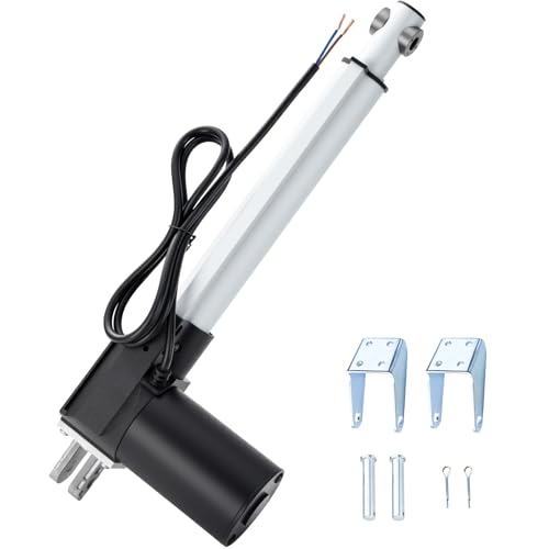 JQDML 8 Inch Stroke 1700 lbs Heavy Duty Linear Actuator 12V - size: 8"