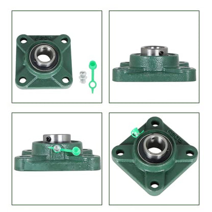 10Pcs UCF205-16 Pillow Block Bearings 1 Inch Bore
