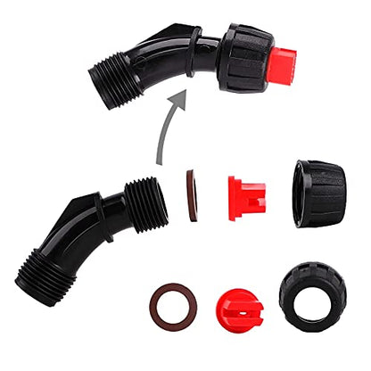Sprayer Nozzle Tips,6 Piece Multifunctional Spray Combination,Adjustable Nozzle,Suitable For Replacing Backpack Sprayer Nozzle,Farm Nozzle,Water Pump Nozzle And Orchard Nozzle