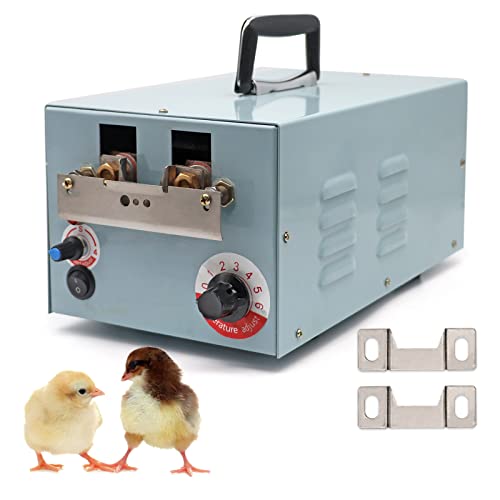 LIUCOGXI 110V Automatic Electric Chicken Debeaking Machine with 2 Blades