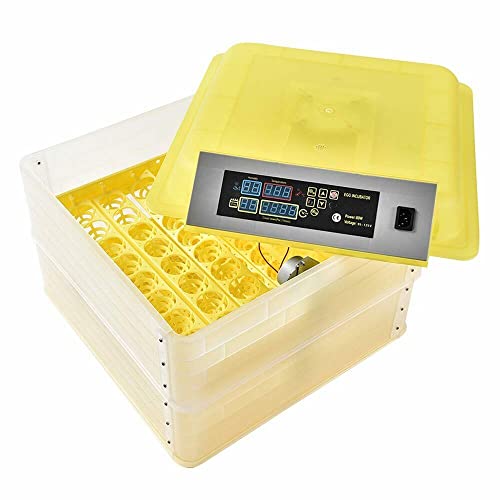 CROSSDESIGN Automatic Digital Egg Incubator Poultry Hatcher Machine Breeder - size: 96 Eggs