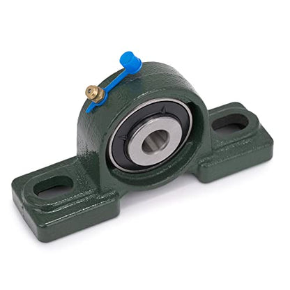 XIKE 2 Pcs UCP201-8 Bore 1/2" Pillow Block Mounted Ball Bearings. - size: UCP201-8 Bore 1/2"