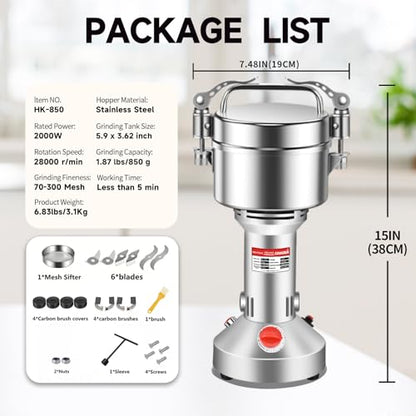 Electric Grain Mill Grinder
