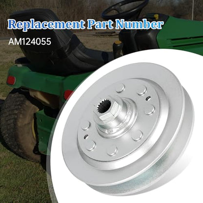 UP2WIN AM124055 Sheave Pulley Comaptible with John Dee re Mowers, Transmission Idler Pulley Compatible with John Dee re GT225 GT235 GT235E GT245 GX255 Lawn Tractors - size: AM124055-1pc