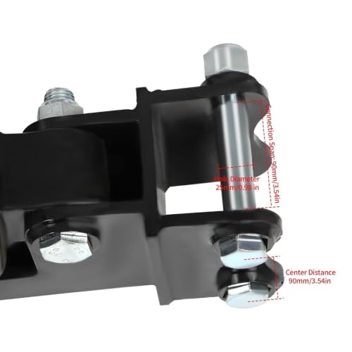 8 Inch Hydraulic Auger Compatible with 1-1.5 Ton Mini Excavator
