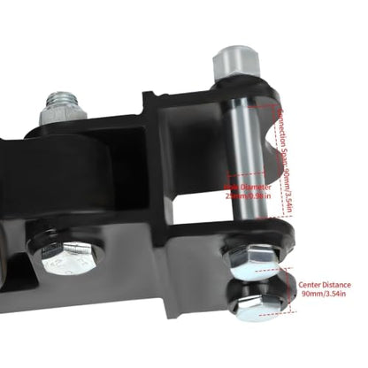 8 Inch Hydraulic Auger Compatible with 1-1.5 Ton Mini Excavator