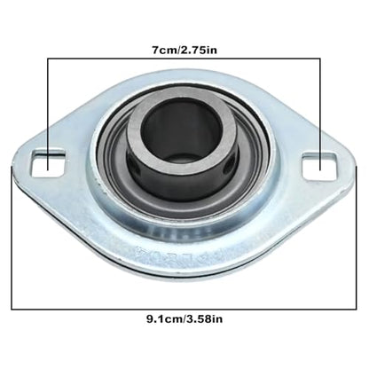 SBPFL204-12 3/4" Flange Bearing for Dump Truck Tarp Systems